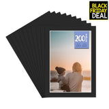 5x7 Black Frame Backing Boards Photo Art Print Backer Sheets Photo Art Prints Model