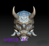 1:6 1:12 1:18 Cyber Mechanical Mask Head Model Fit 12'' 6'' 3.75''Action Figure Model