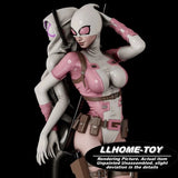 SpiderGwen X GwenPool NSFW 1:4 Model Kit Unpainted 3d Print GK Statue Figure Model