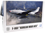 Premium Hobbies F-86F "Korean War Ace" 1:72 Plastic Model Airplane Kit 140V Model
