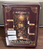 NEW! Sealed Bell??s Mystery DIY Book Nook Kit Touch Light Wooden Bookshelf Insert Model