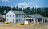 PLANING FINISHING MILL & LUMBER STORAGE SHED  HO Scale KIT WALTHERS 933-3059 NEW Model