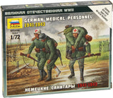 Zvezda Models German Medical Unit Building Kit (1941-43), Scale 1/72 Model