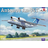 Plastic model airplane kit Scale 1:144 Antonov An-74T kits model Amodel 1434 Model