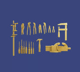 1/64 Resin Tools set Unpainted C11 Model