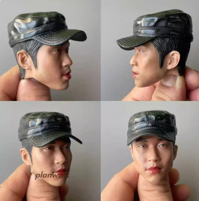 12" Action Figure Body Soft Rubber Hat 1/6 Male Soldier Model Vintage Unique Model