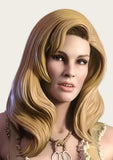 1/6 1/12 1/18 Raquel Welch Head Sculpt Carved Model Toys Model