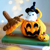 Halloween Amigurumi DIY Crochet Kit Wizardi F07N8-M102 Model
