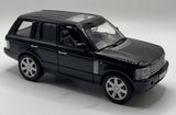 LAND ROVER RANGE ROVER  1: 33 DIE-CAST CAR COLLECTOR'S MODEL WELLY BLACK Model