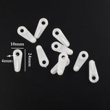 50pc Picture Backboard Turnbutton Plastic Household for Picture Frame Exhibition Model