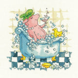 Heritage counted cross stitch kit Aida "Hogwash (A)", KCHW1702-A, 17x17cm, DIY Model