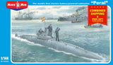 Mikro Mir 144-021 - 1/144 Peral - First Electric Battery-powered Submarine scale Model