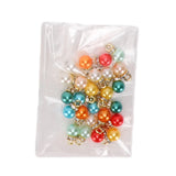 DIY Beaded Xmas Tree Kit 3D LED Lighted Crystal Beaded Xmas Craft Kit With Metal Model