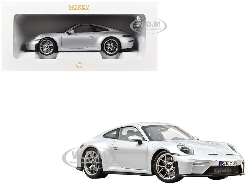 2025 PORSCHE 911 GT3 TOURING GT SILVER 1/18 DIECAST MODEL CAR BY NOREV 187002 Model