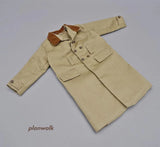 WWII U.S. Army Trench Coat 1/6 Scale Model For 12" Action Figure Model