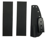 Kydex Custom DIY Sheath Kit ?C Black -Rounded Tip ?C Fits 3?C4 Inch Knife Blades Model