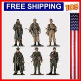 1/32 Casting Resin Model Kit, GK, 6 European Soldiers, Unpainted 54mm Model