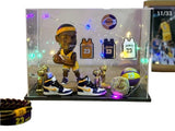 Lebron James Figurine Bobble Head Championship Display LA Lakers #23 Brand New Model