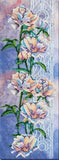 Bead embroidery kit Flowering sorbet needlework kit Art canvas beadwork pattern Model
