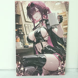Kafka Premium Waifu Matchmaker 2 Card Anime Wall Art Oversized Board A5 Model