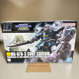 Bandai HGUC 1/144 Gouf Custom MS-07B-3 Gundam 08th MS Team Model Kit New Model