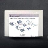 ETmodel 1/35 U.S. Army M4 Sherman Lights Set with Guards 3D Printed Universal Model