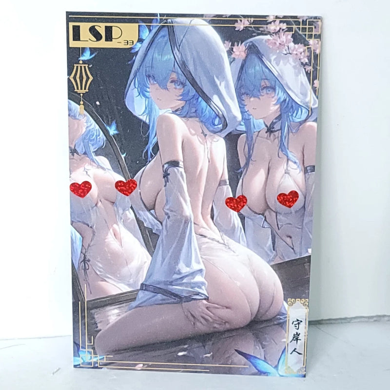 Shorekeeper Waifu Card Anime Girl Matchmaker LXP Rare Art Oversized Board A5 Model