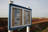 Photo 6x4 Lay-by notice board Little Green/SK7243 Giving information abo c2011 Model
