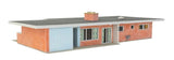 Walthers 933-4156 HO Mid-Century Modern Home Building Kit Model