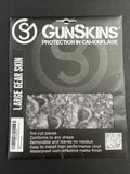 GunSkins Gear Skin 8" x 50" Single Sheet Camo Wrap DIY Vinyl Kit Large Black Model