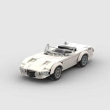 MOC Car Mercedes SLS AMG GT Building Block Model Kit Toy Gift 145 Pcs Model