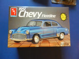 AMT ERTL " 1951 CHEVY FLEETLINE " 2 IN 1 CUSTOM/STOCK # 6754 1:25th scale model Model