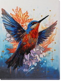 Bird A colorful flap Bead Embroidery Kit ?C DIY Beaded Home Decor Wall Art Model