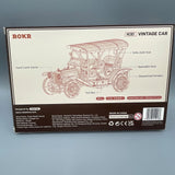 ROKR Vintage Car Car Model Mechanical 3D Wooden Puzzle Best DIY Toys Xmas Gifts Model