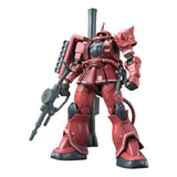 BANDAI MS-06S Zaku II Red Comet Ver Model Kit HG 1/144 The Origin Model