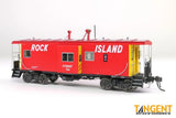 Tangent Scale Models Rock Island  ICC Bay Window Caboose 60411  Delivery 1971 Model