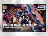 BANDAI 1/144 HG Gundam The Origin RGM-79HC GM Guard Custom Plastic Model Kit Model