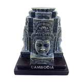 Cambodia Angkor Wat Four Faces Buddha Landmark Model Figurine Resin Souvenir Model