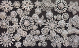 76 pcs Mixed Sliver Rhinestone Crystal Button Brooch Wedding Bouquet DIY Kit Lot Model