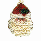 Curly Ho Ho Bead Christmas Ornament Kit Mill Hill 2004 Winter Holiday Model