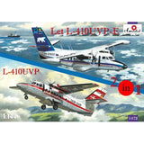 Let L-410UVP-E & L-410UVP aircraft -2 kits in box Scale model 1/144 AMODEL 1472 Model