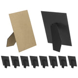 10Pcs 5"x7" Easel Back for Picture Frame DIY Replacement Easel Back Black Model