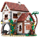 Mocs Bricks Sets Hut Cottage by the Island Modular Building House 1332 Parts Model
