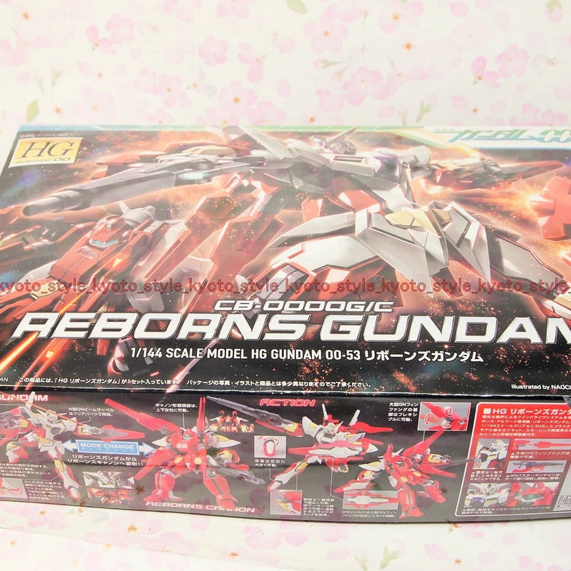 HG 1/144 CB-0000G/C Reborns Gundam Mobile Suit Gundam 00 Plastic Model 99476 JPN Model