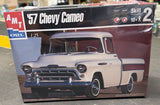 57 CHEVY CAMEO 1/25 Vintage Model Kit New Factory Sealed NOS Model
