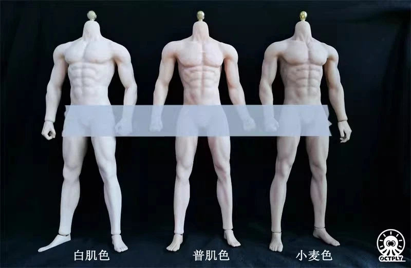 OCTPLY OM001 1/6 Male Strong Muscle Super Flexible Joint Body For 12''Figure Model