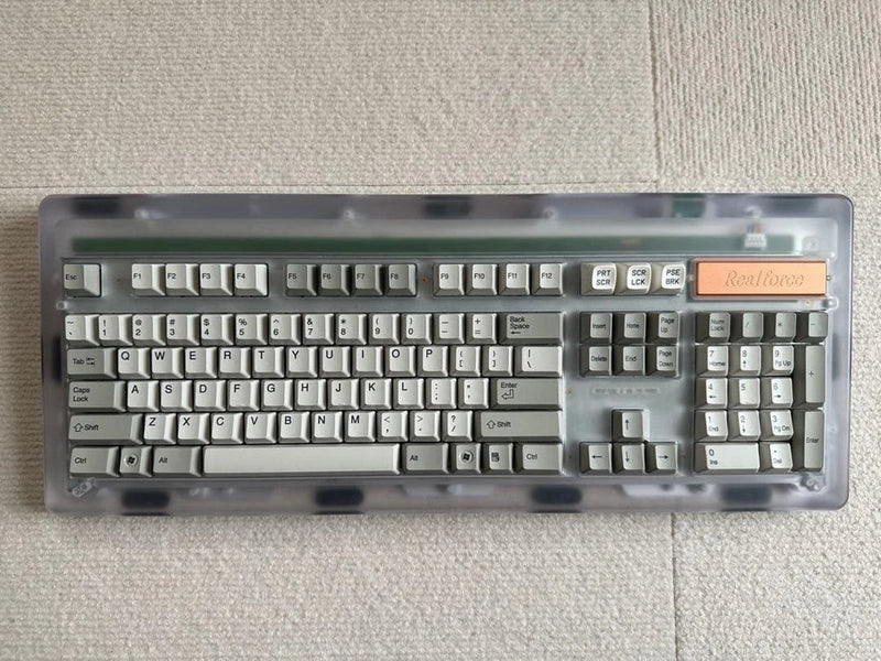 Sho 10X Custom Realforce R1 104 Full Size Keyboard Aluminum Case Topre Built PC Model