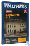 Walthers 933-3193 Arrowhead Ale Background Building Kit HO Scale Train Model