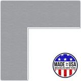 ArtToFrames Custom Silver Picture Photo Frame Mat Matting Board Model