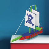 Build and Paint Pirate Ship DIY Kit Includes Paint and Brush by Go Create Model